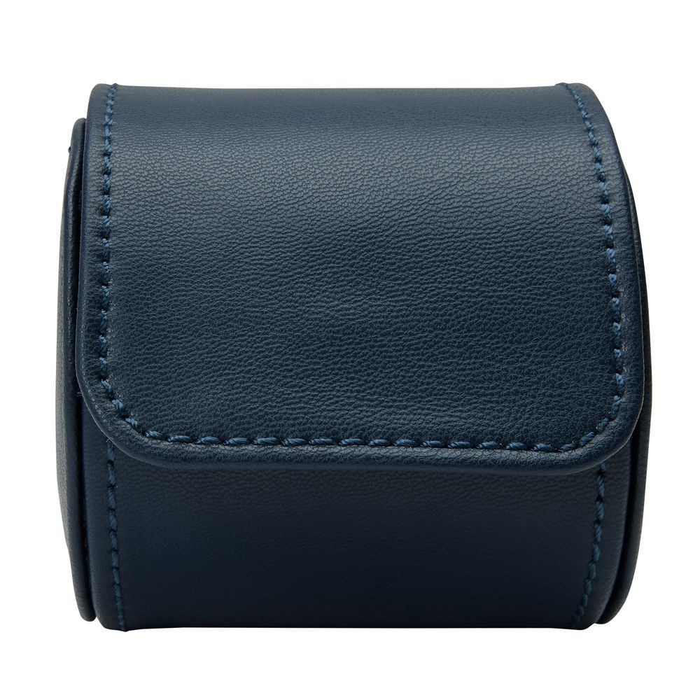 Wolf Earth Single Watch Roll Midnight Blue 190817