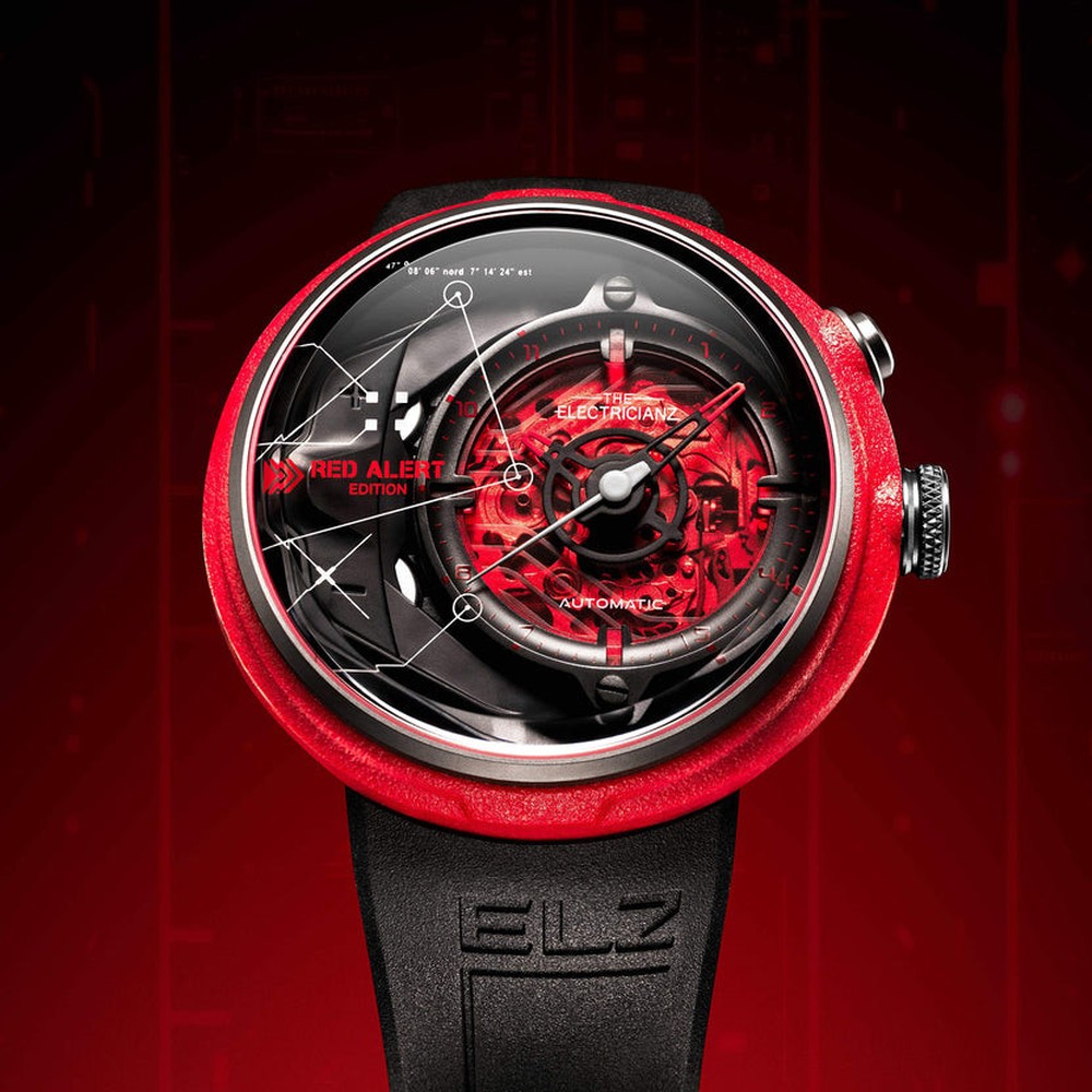 The Electricianz The Red Alert Edition - 44mm