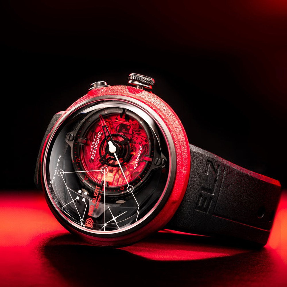 The Electricianz The Red Alert Edition - 44mm