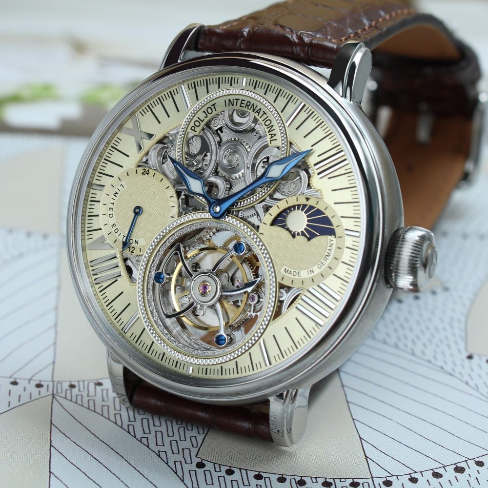 Poljot International Tourbillon Osem 3360.T88-C - 43mm