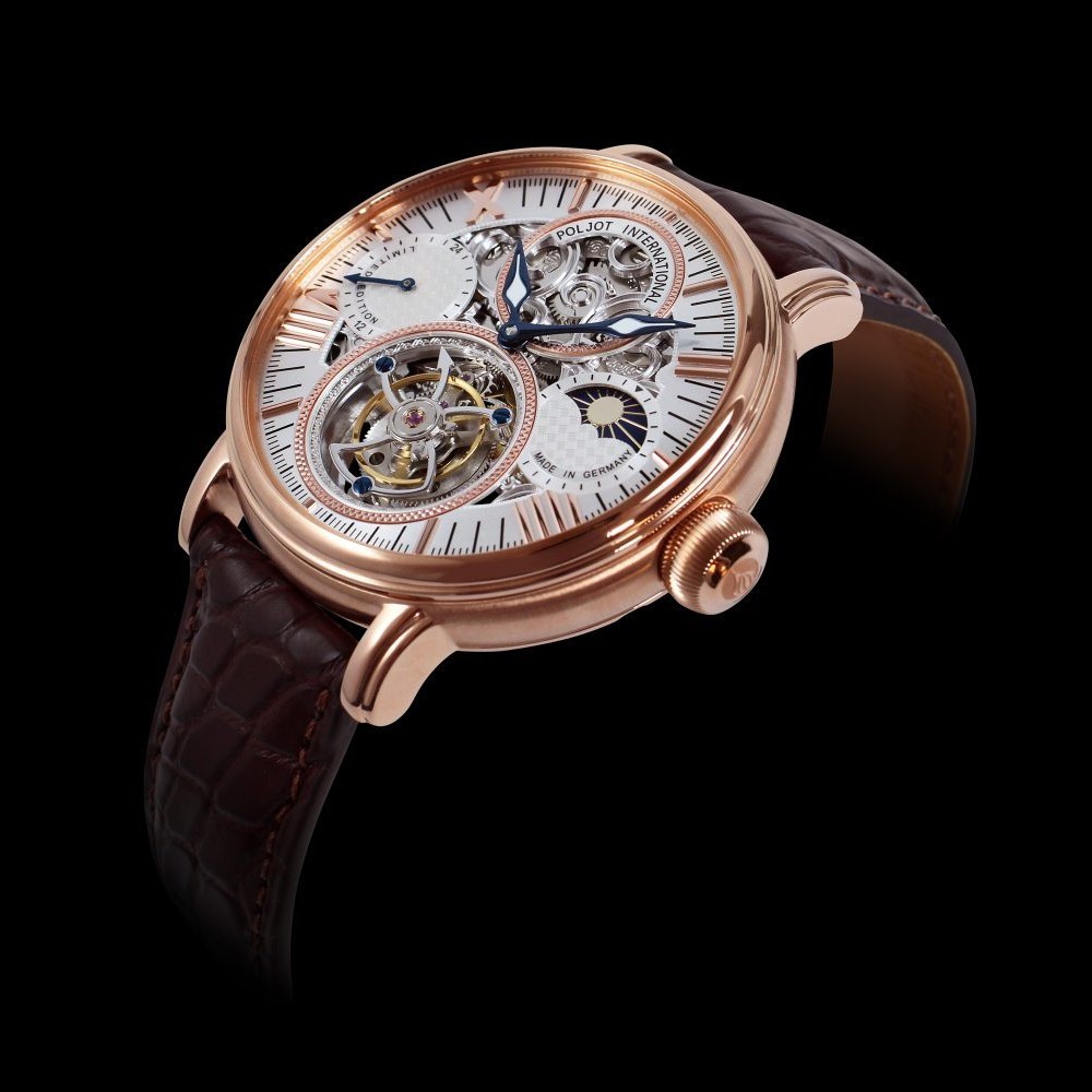 Poljot International Tourbillon Osem 3360.T88-SR - 43mm