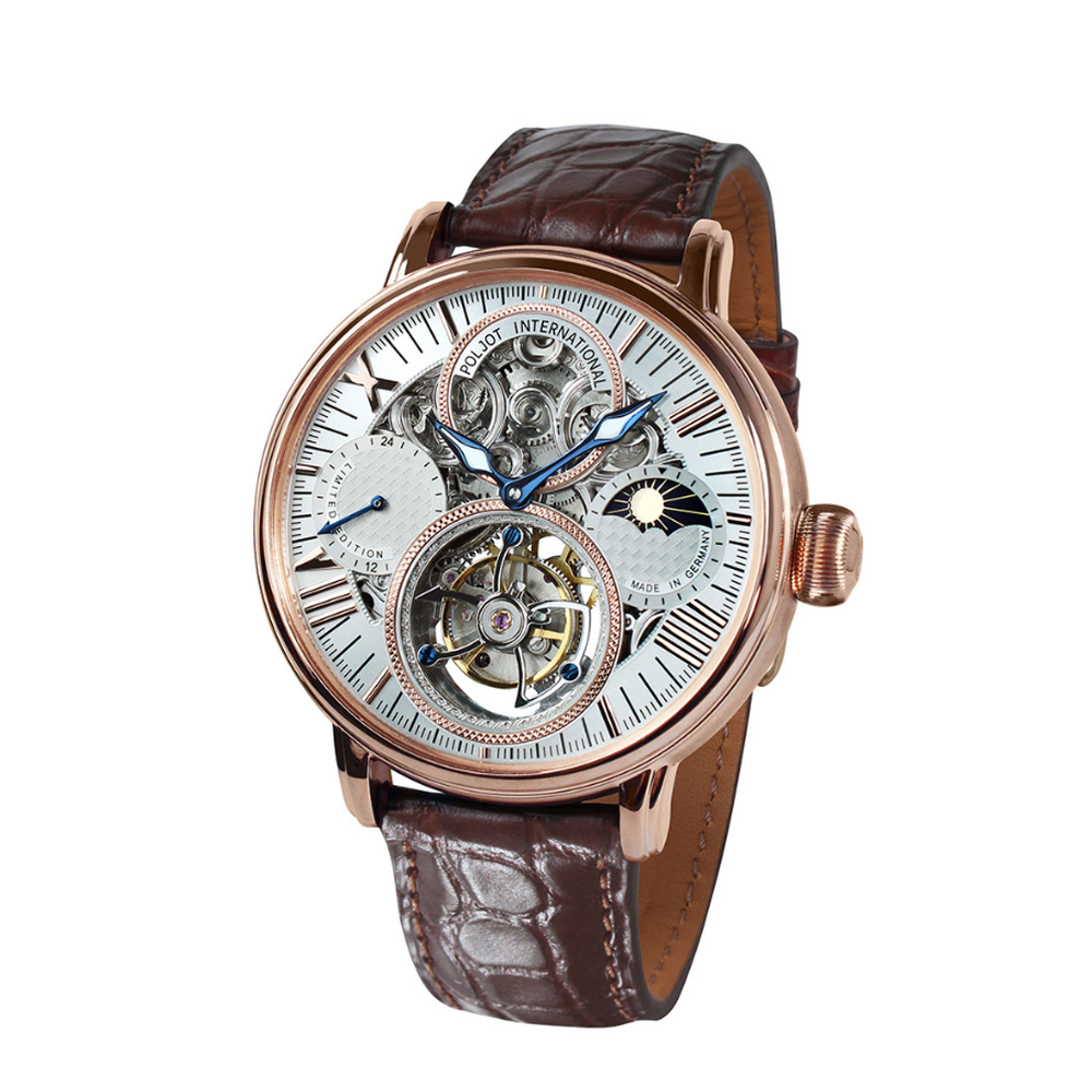 Poljot International Tourbillon Osem 3360.T88-SR - 43mm
