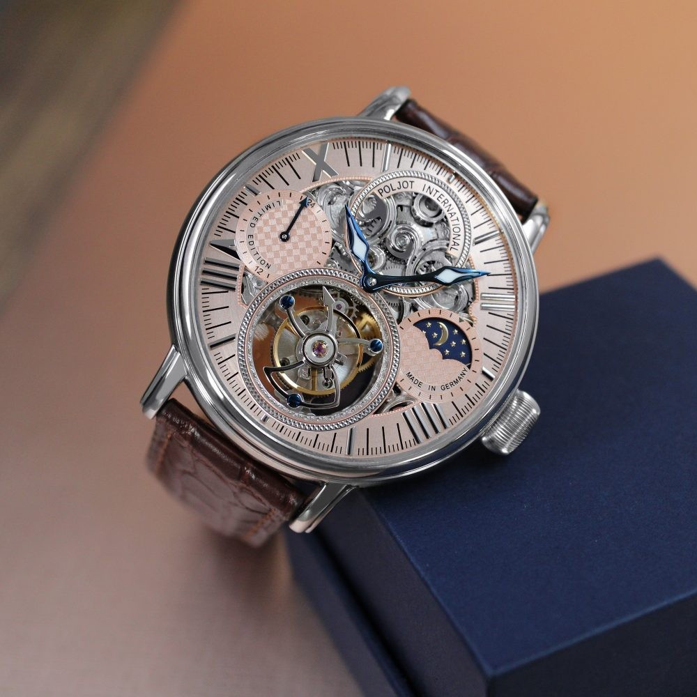 Poljot International Tourbillon Osem 3360.T88R - 43mm