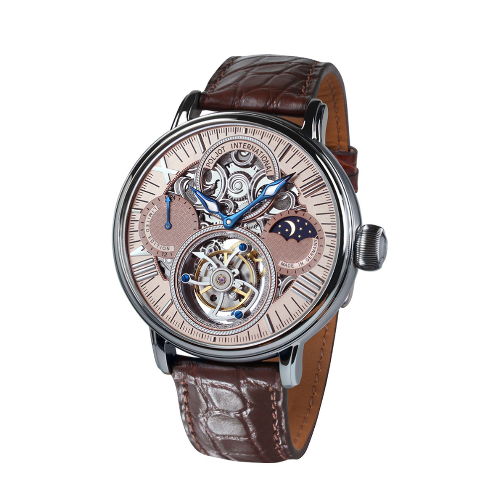 Poljot International Tourbillon Osem 3360.T88R - 43mm