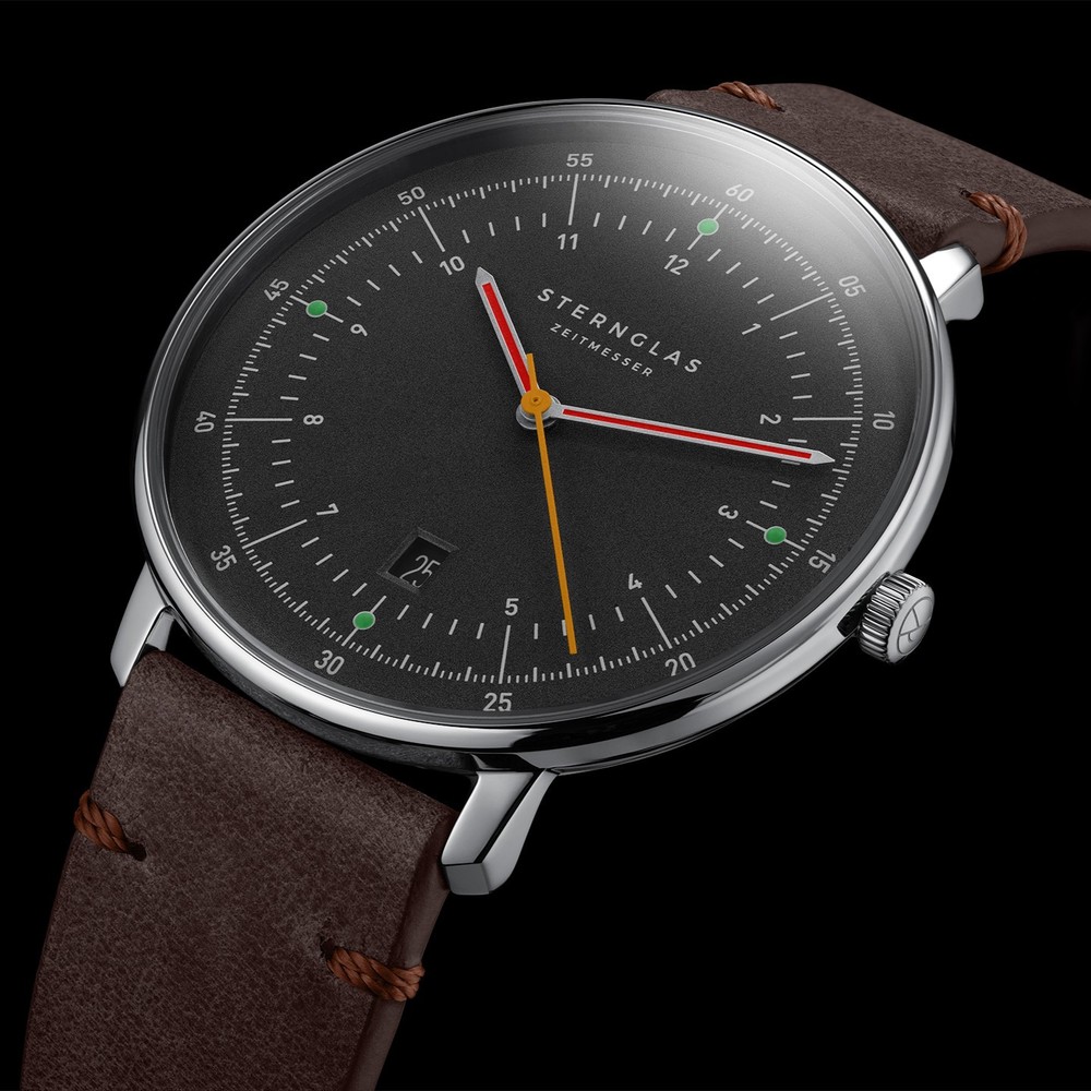 Sternglas Hamburg Neugraphit Quartz S01-HH39-VI11 - 42mm