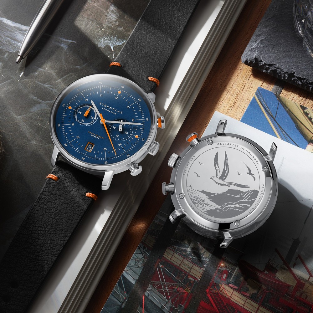 Sternglas Hamburg Chrono Edition Küste S01-HC06-EB05 - 42mm