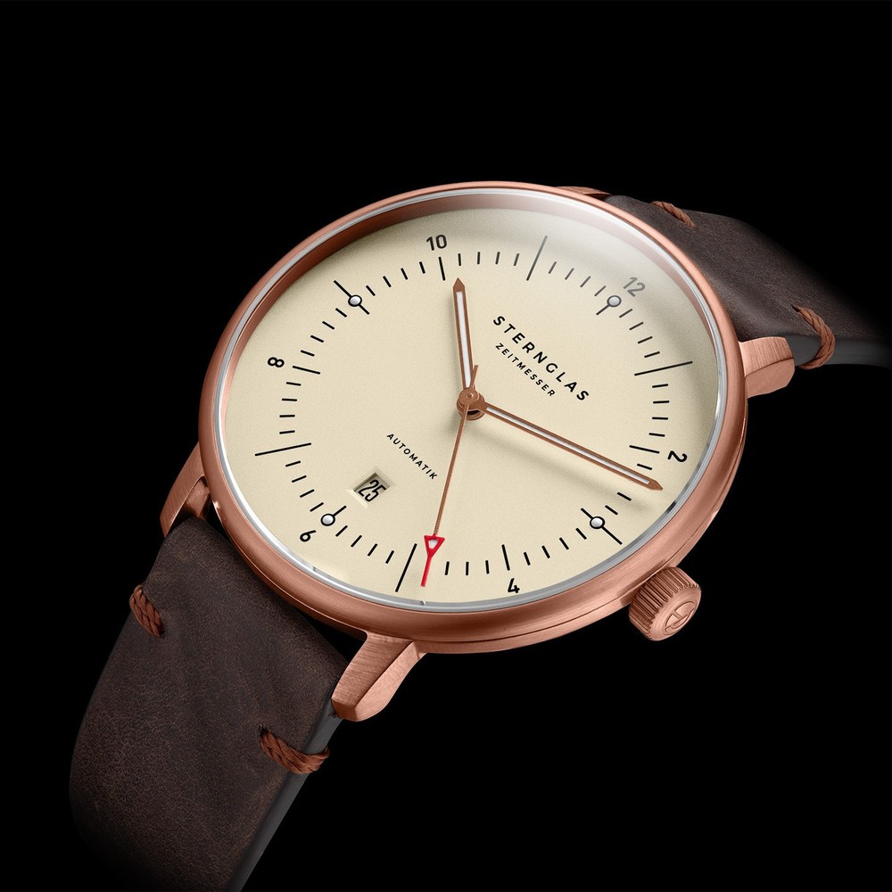 Sternglas Naos XL Automatik Alabaster Bronze S02-NX42-VI17 - 42mm