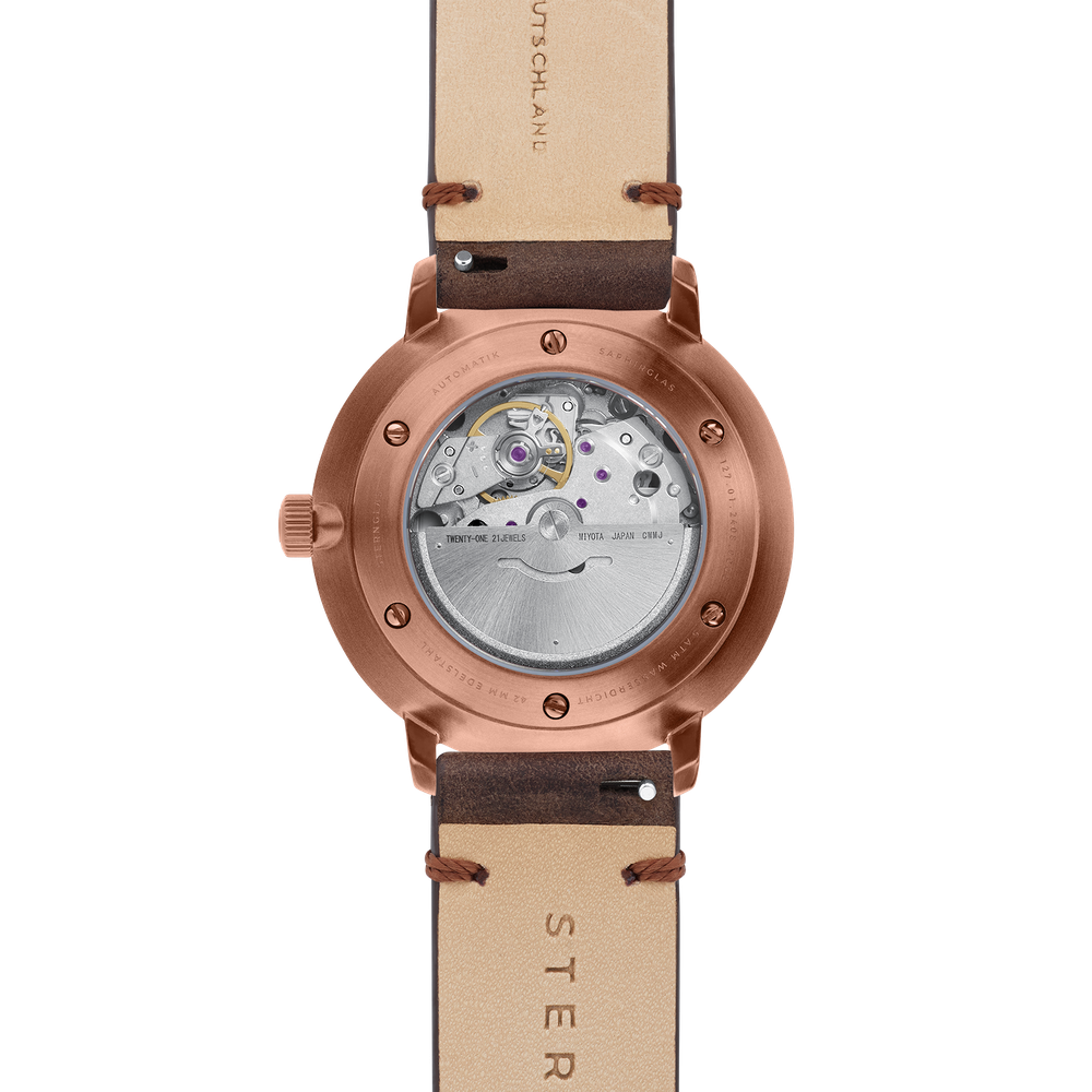 Sternglas Naos XL Automatik Alabaster Bronze S02-NX42-VI17 - 42mm