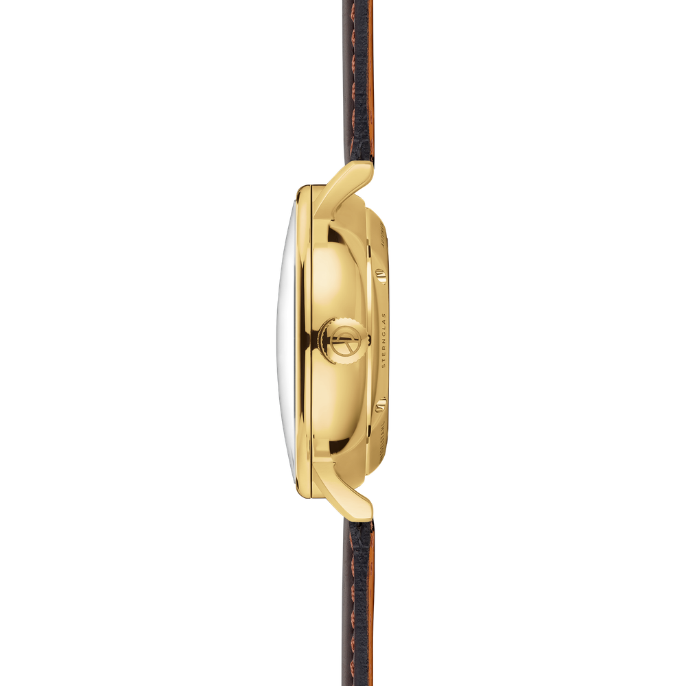 Sternglas Naos Automatik Dark Green Gold S02-NA22-BR01 - 38mm