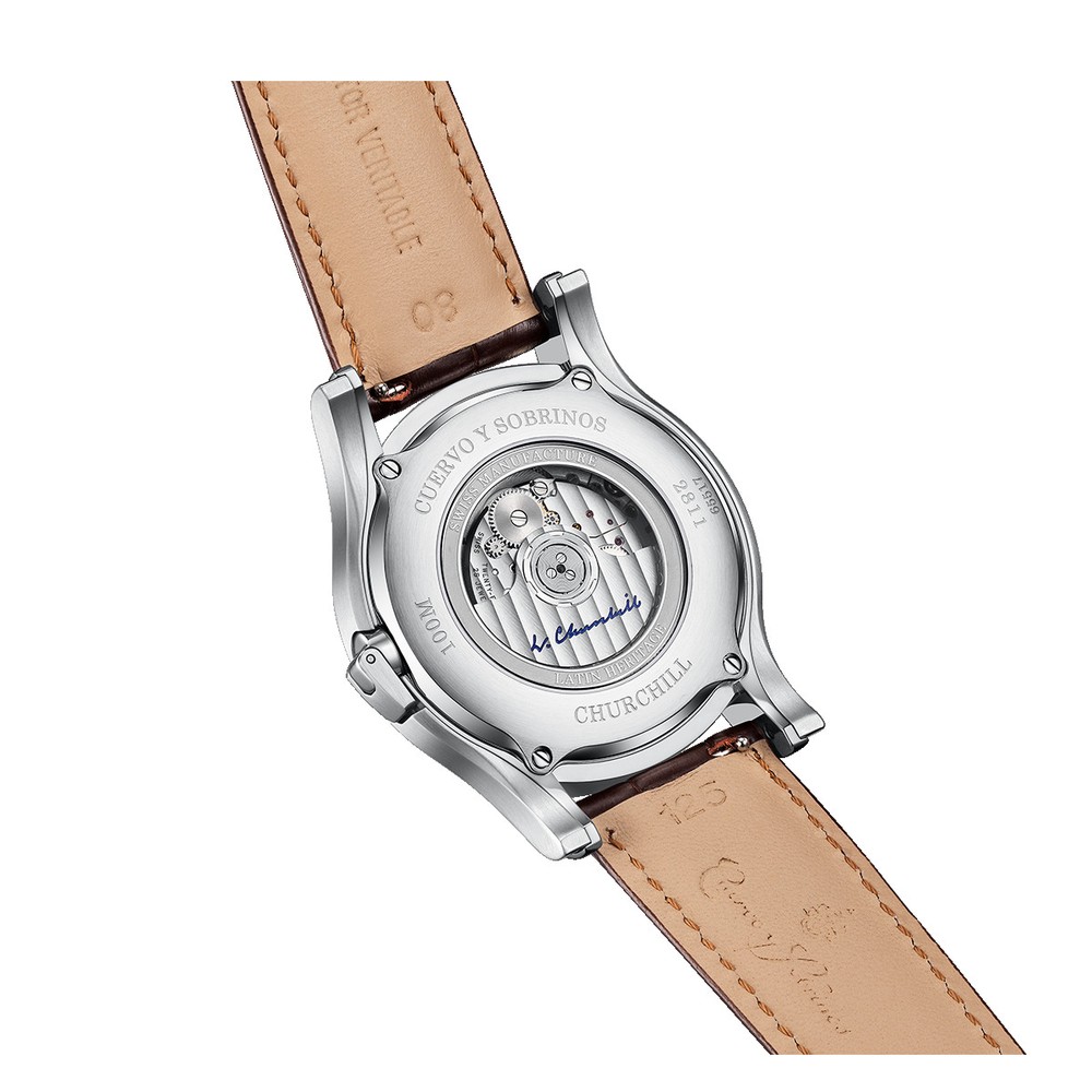 Cuervo y Sobrinos Churchill 1895 GMT 2811.1GMTA - 43mm