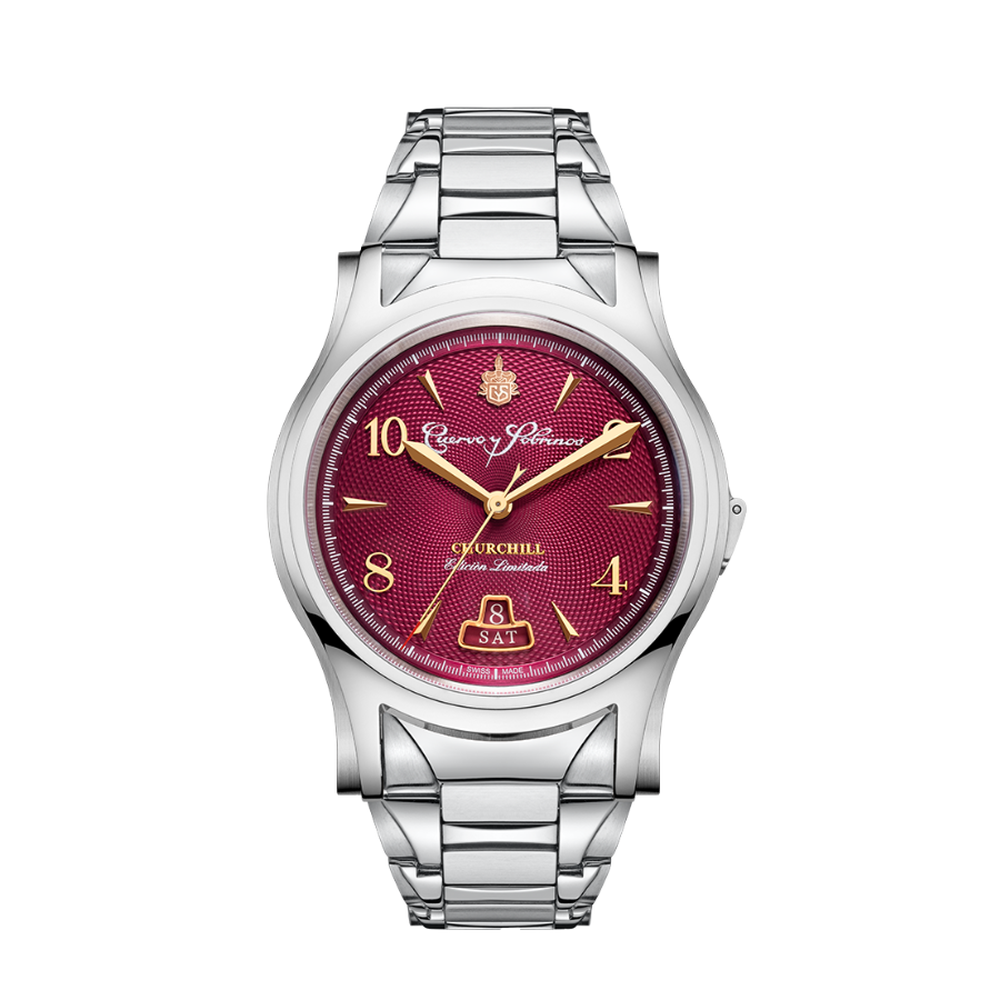 Cuervo y Sobrinos Churchill Sir Winston 2810B.1SWBY - 43mm