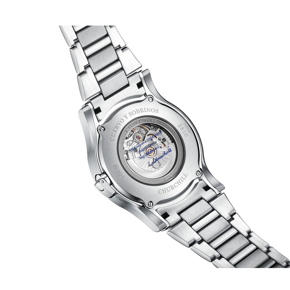 Cuervo y Sobrinos Churchill Sir Winston 2810B.1SWBY - 43mm