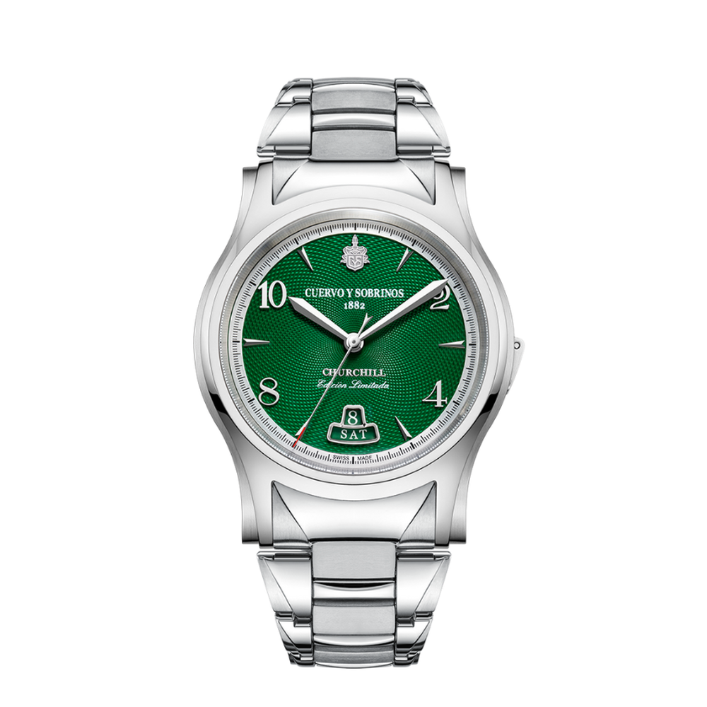 Cuervo y Sobrinos Churchill Sir Winston 2810B.1SWG - 43mm