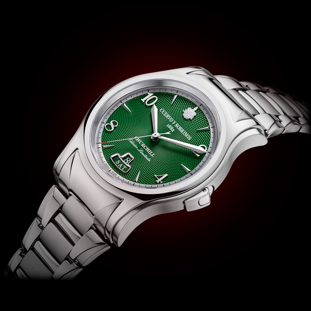 Cuervo y Sobrinos Churchill Sir Winston 2810B.1SWG - 43mm