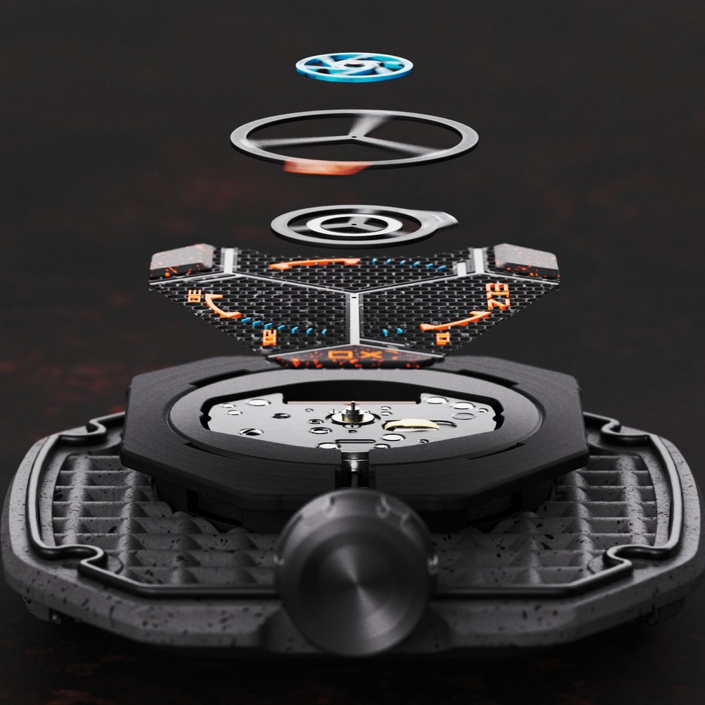 The Electricianz The Lunar Edition ZZ-D2C/01-CRG - 44.5mm