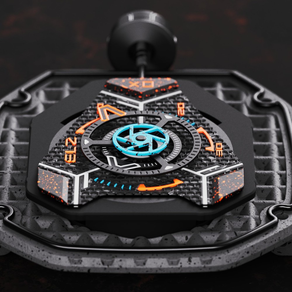 The Electricianz The Lunar Edition ZZ-D2C/01-CRG - 44.5mm