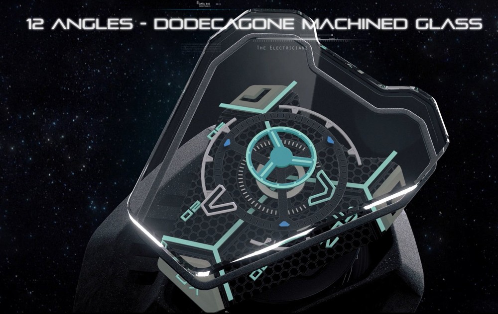 The Electricianz The Shadow Edition ZZ-D2C/02-CRD - 44.5mm