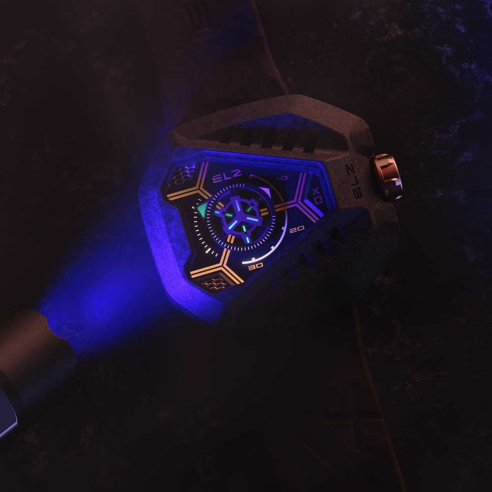 The Electricianz The Terra Edition ZZ-D2C/03-CLC - 44.5mm