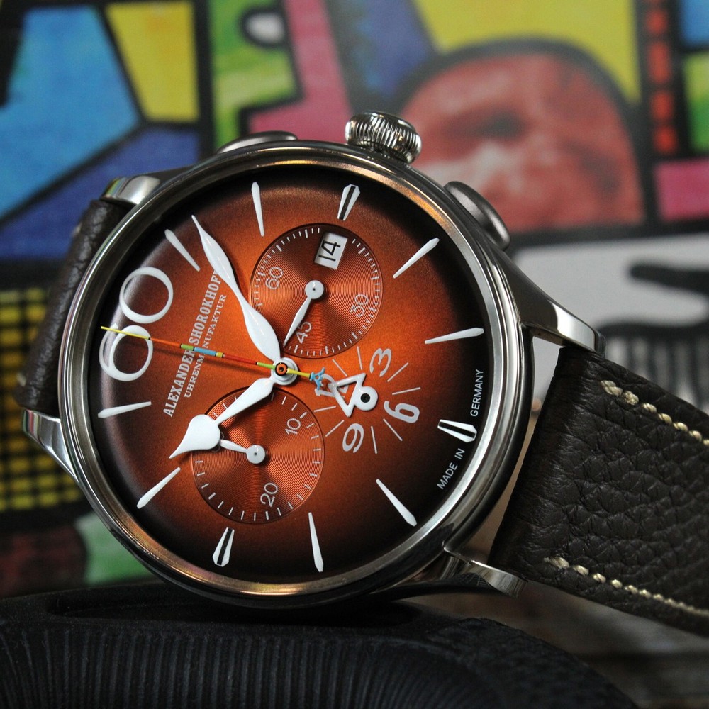 Alexander Shorokhoff Happy Second Orange AS.HS-07 - 42mm
