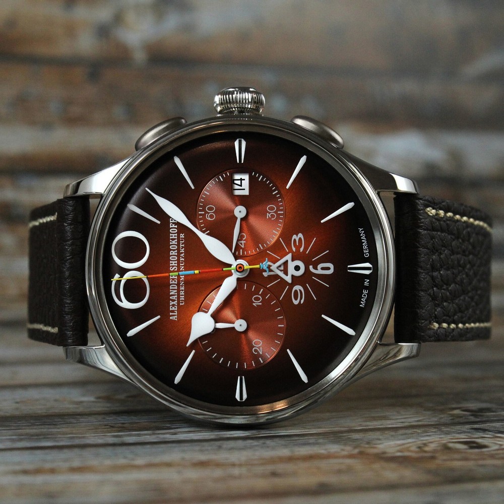 Alexander Shorokhoff Happy Second Orange AS.HS-07 - 42mm