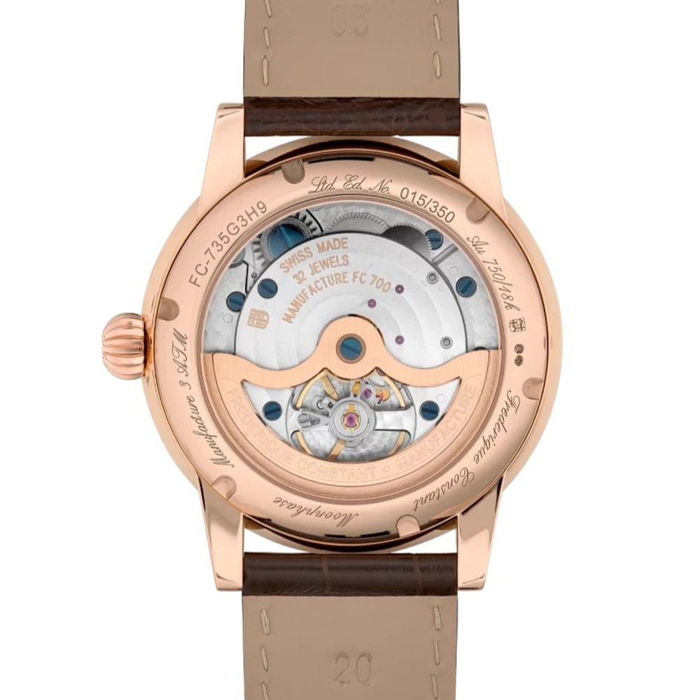 Frederique Constant Manufacture Classic Power Reserve Big Date FC-735G3H9 - 40mm