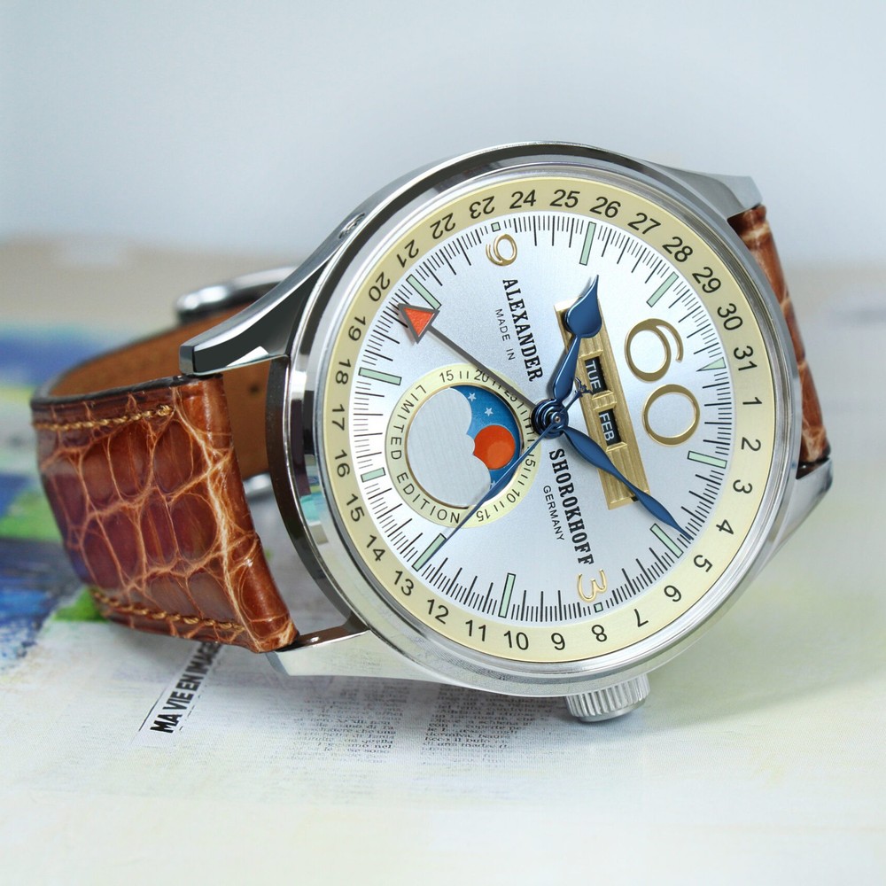 Alexander Shorokhoff Full Calendar Merkur 2 AS.VK-MKR2 - 43.5mm