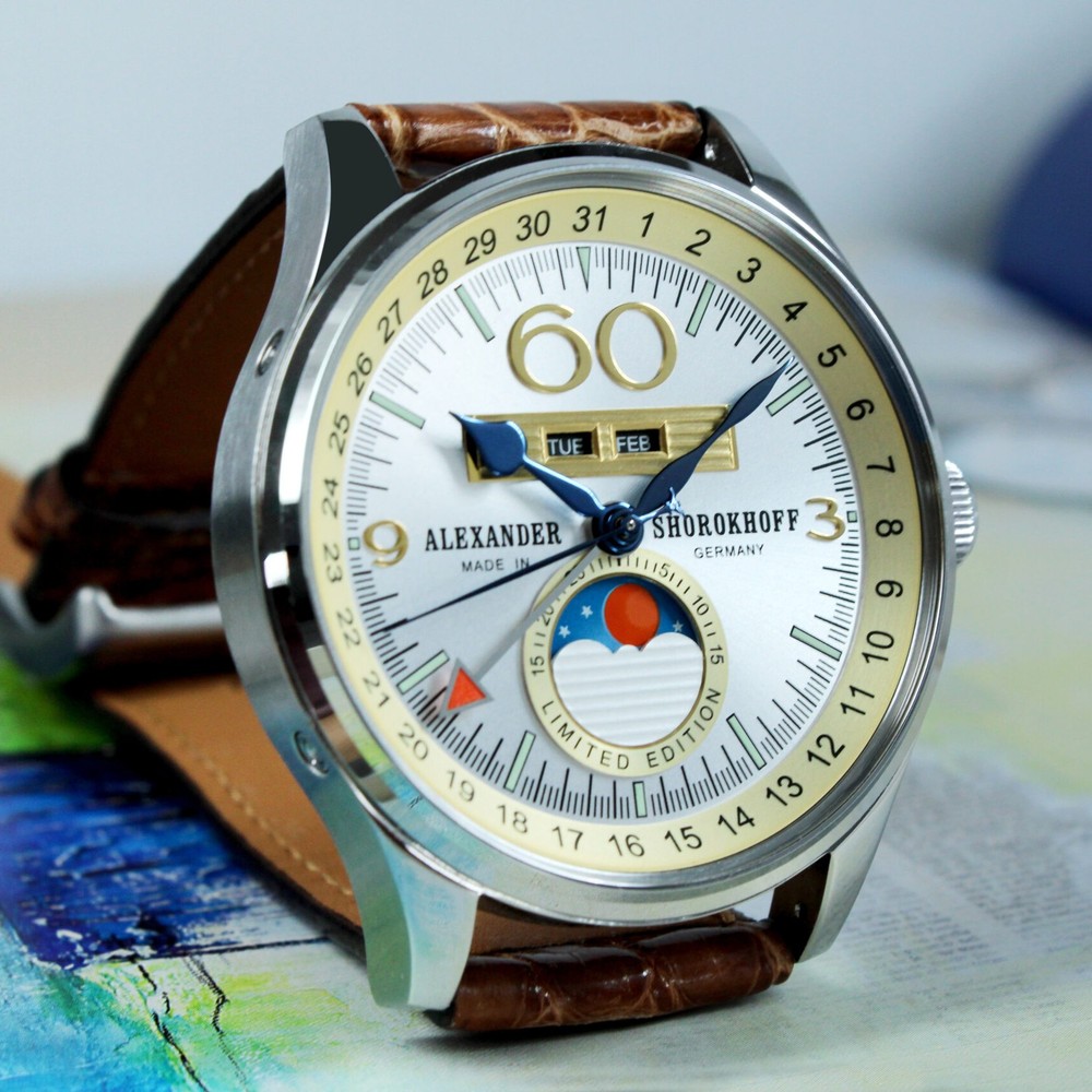Alexander Shorokhoff Full Calendar Merkur 2 AS.VK-MKR2 - 43.5mm