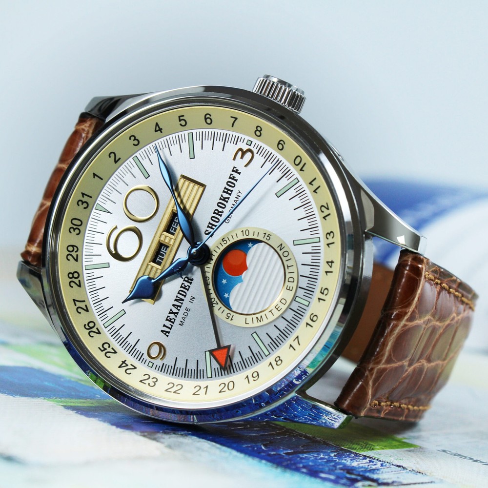 Alexander Shorokhoff Full Calendar Merkur 2 AS.VK-MKR2 - 43.5mm