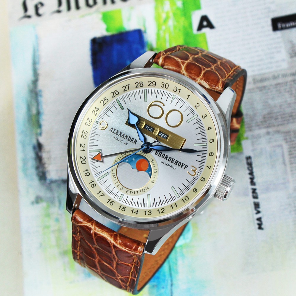 Alexander Shorokhoff Full Calendar Merkur 2 AS.VK-MKR2 - 43.5mm