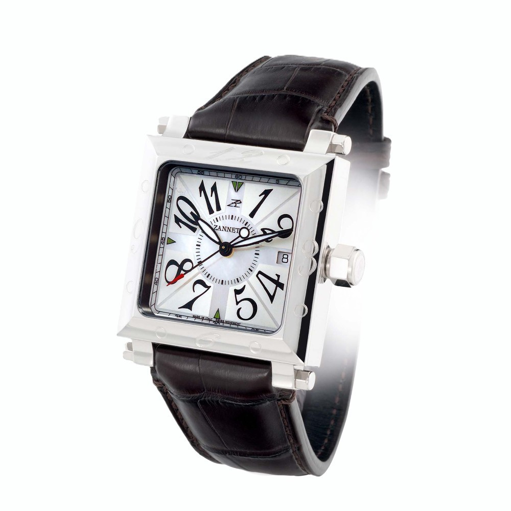 Zannetti Palatino Elegance White Watch PEL.C1S-W1.3.A - 44 x 44mm