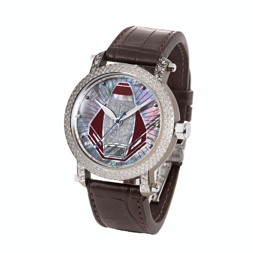 Zannetti Gladiator Spirit of Ecstasy – bronze diamonds red automatic WCIG018.SE023 - 43mm