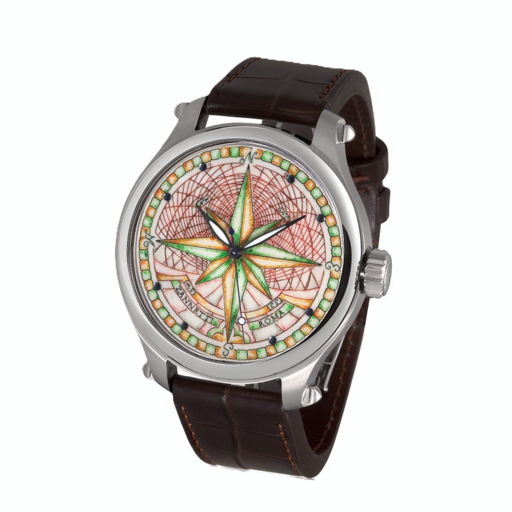 Zannetti Magnificum Compass Rose Green MRV.A2SF. G.A - 47mm