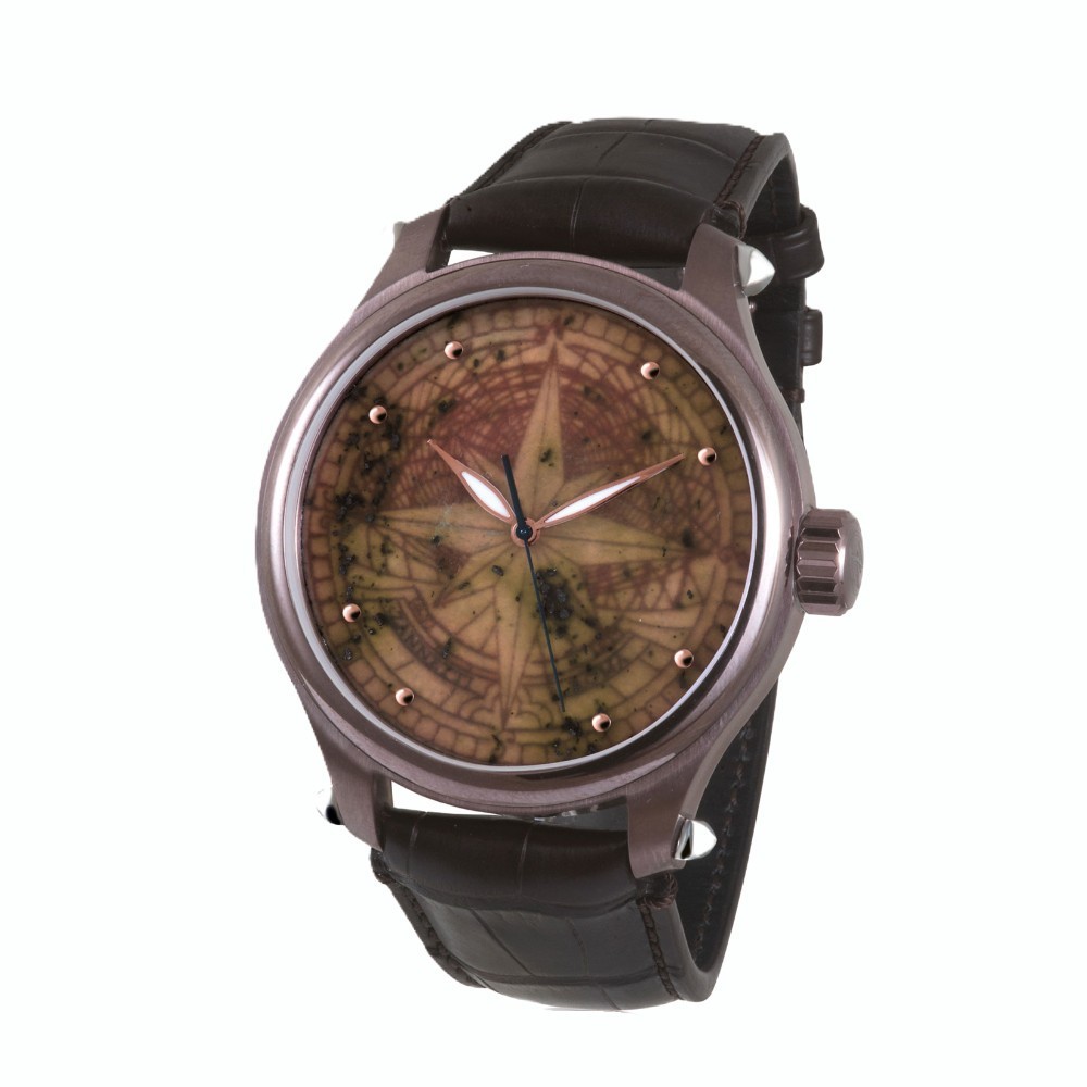 Zannetti Magnificum Compass Rose Jade Brown MRV.A2SM-JF.A - 47mm
