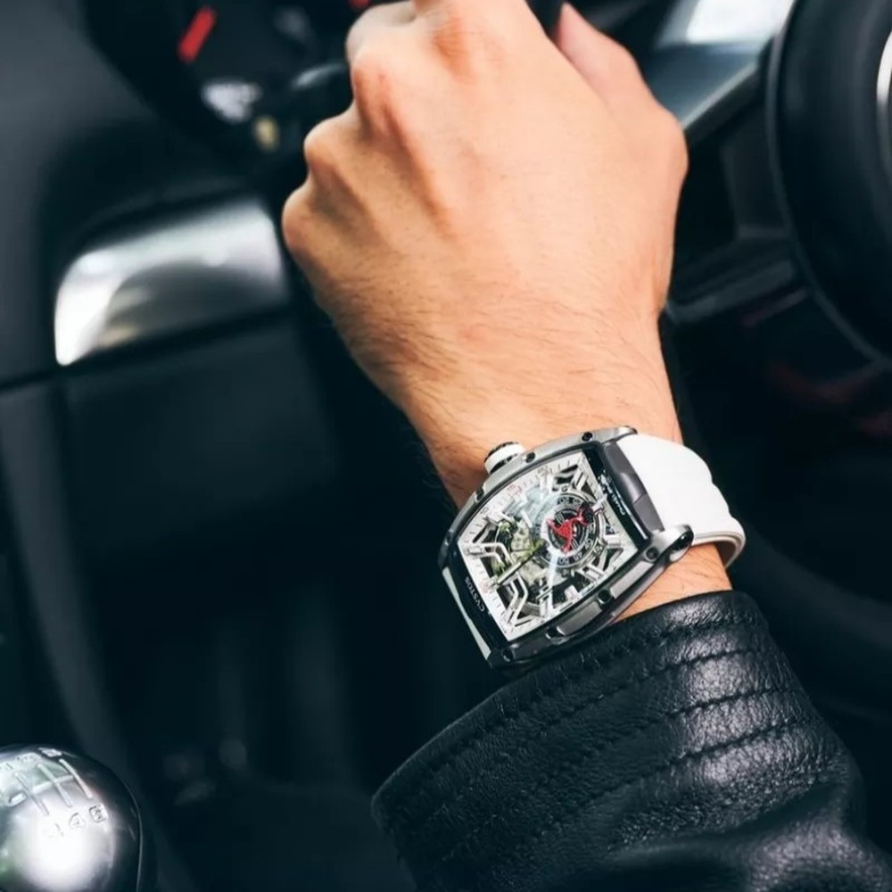 CVSTOS Jetliner PS Grey Brancard Black Titanium White A00103.4110001 - 41mm