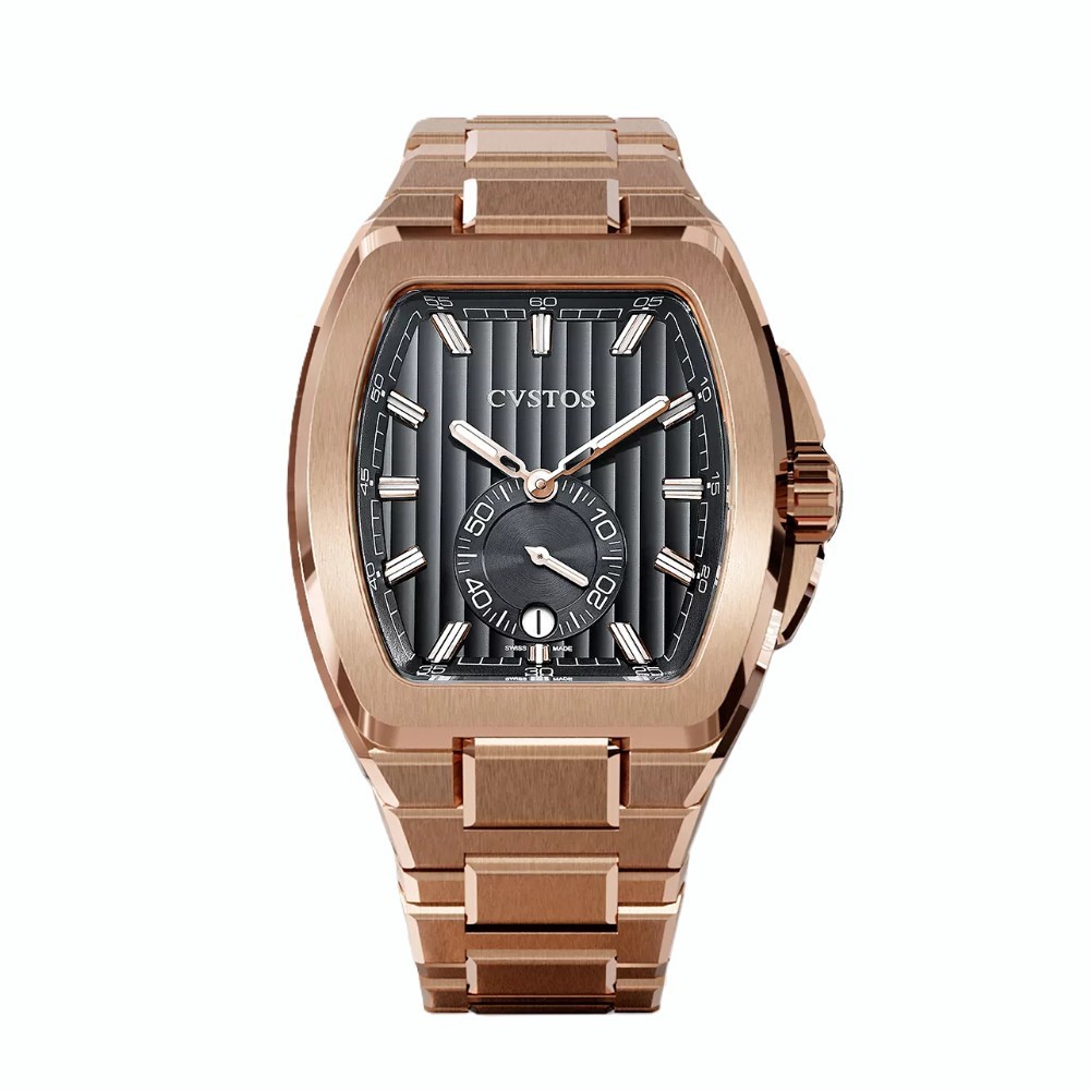 CVSTOS Metropolitan PS 5N Red Gold Grey F01103.4222001 - 51 x 42 mm