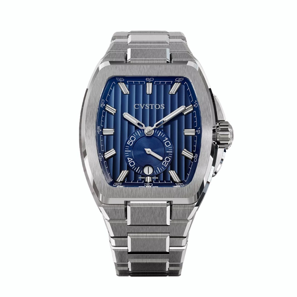 CVSTOS Metropolitan PS Titanium Blue F01103.4213001 - 51 x 42 mm