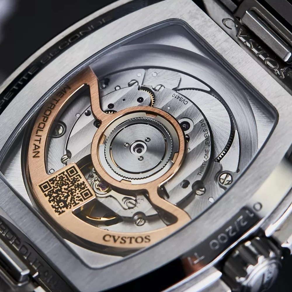 CVSTOS Metropolitan PS Titanium Blue F01103.4213001 - 51 x 42 mm
