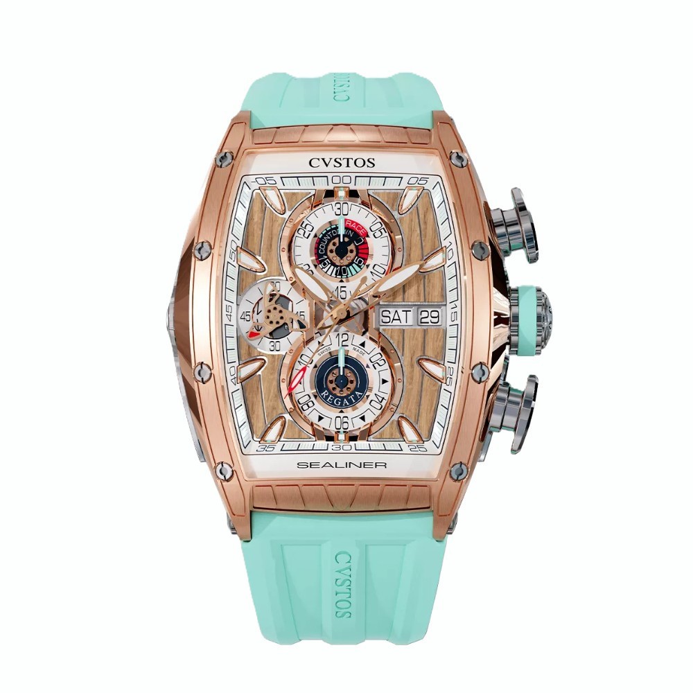CVSTOS Sealiner Chronograph 5N Red Gold 5N C01107.4125001 - 53.7 x 41 mm