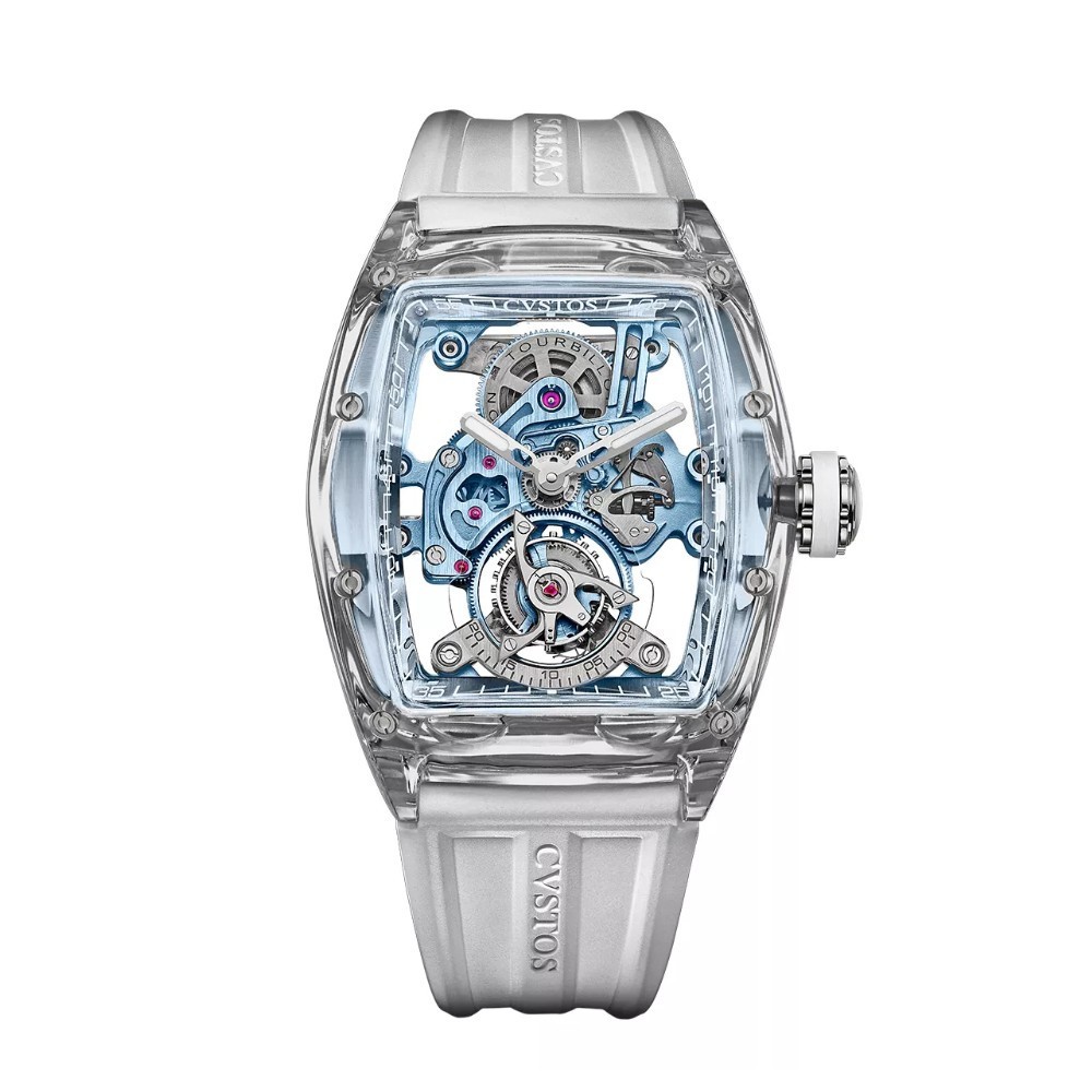 CVSTOS Challenge Tourbillon Sapphire Ice Blue E00105.4183002 - 41mm