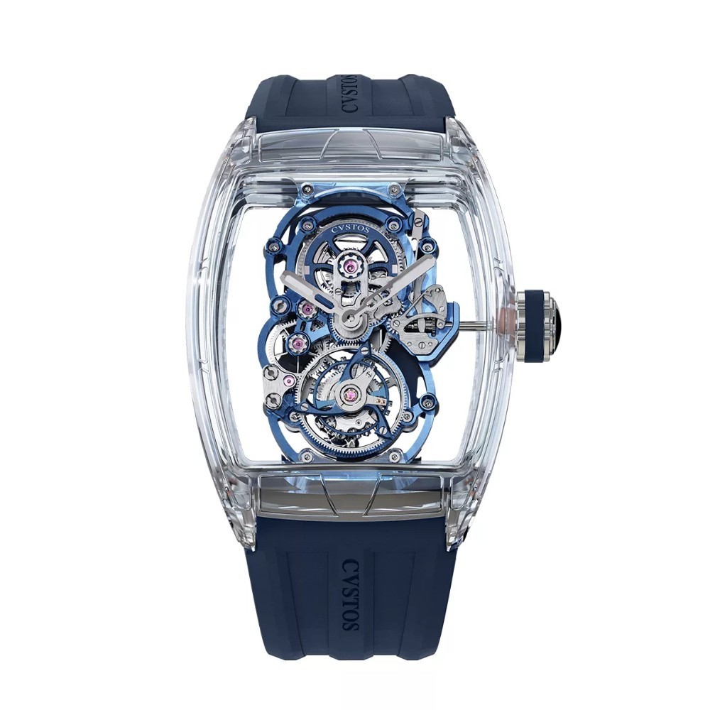 CVSTOS Challenge Tourbillon 8 Sapphire /Blue MVT E00105.3983001 - 41mm