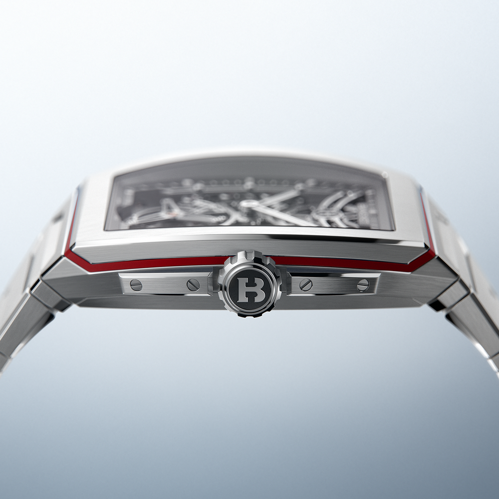 Bianchet B 1.618 Flying Tourbillon UltraFino Skeleton Titanium Red UFFTSKTNRD - 40 x 47.39mm