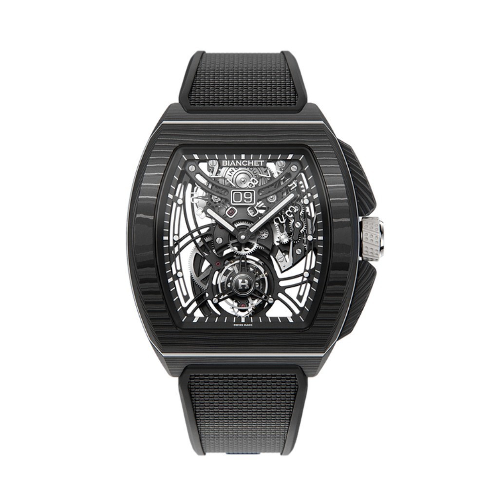 Bianchet B 1.618 Flying Tourbillon Grande Date Carbon White CBWFTGD4 - 43 x 51mm