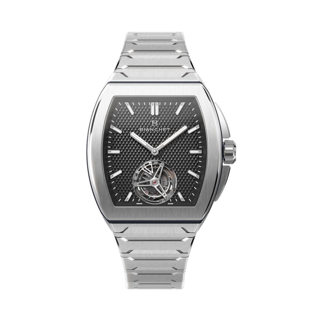 Bianchet B 1.618 Flying Tourbillon UltraFino Dial Titanium Black UFFTDLTNBK - 40 x 47.39mm