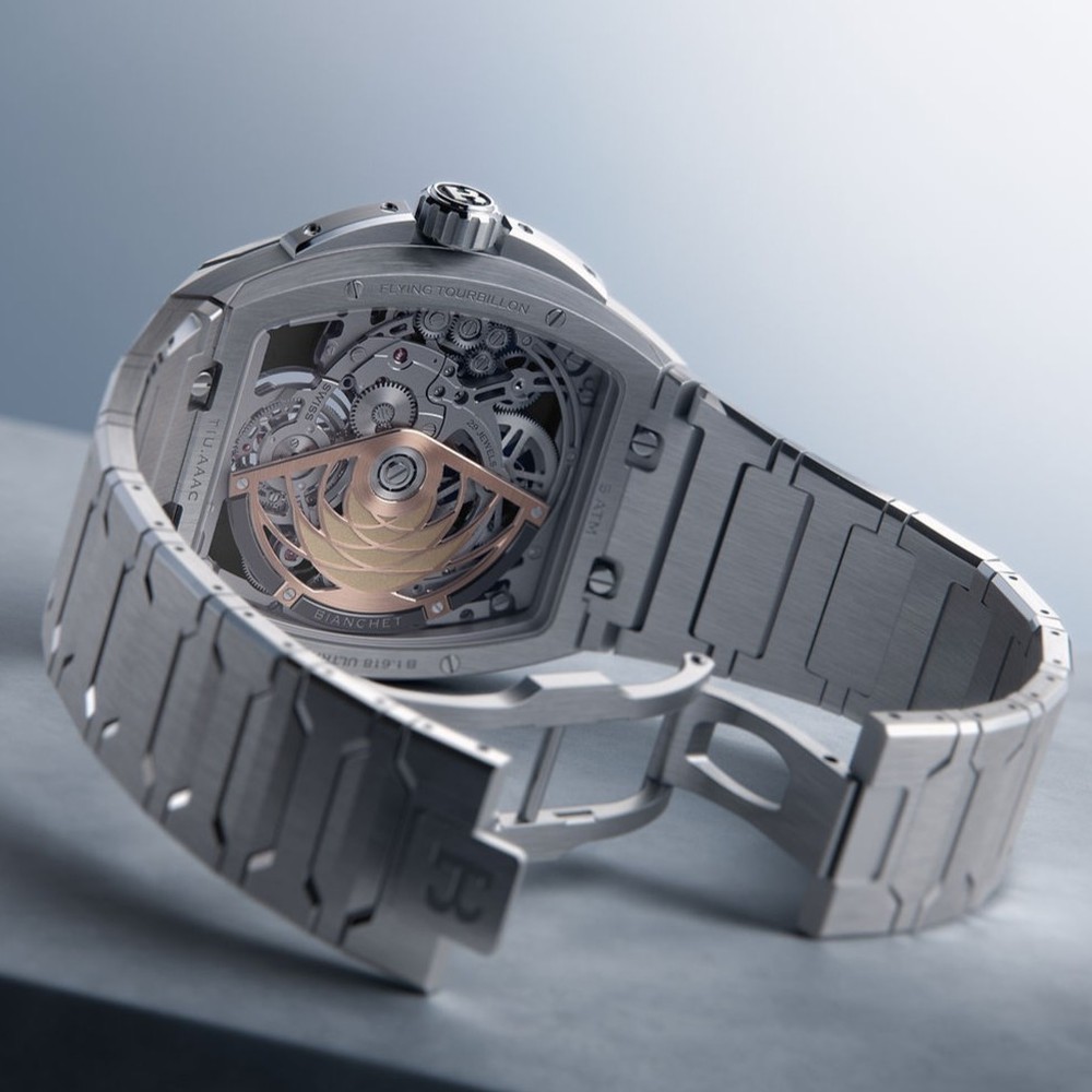 Bianchet B 1.618 Flying Tourbillon UltraFino Dial Titanium Black UFFTDLTNBK - 40 x 47.39mm
