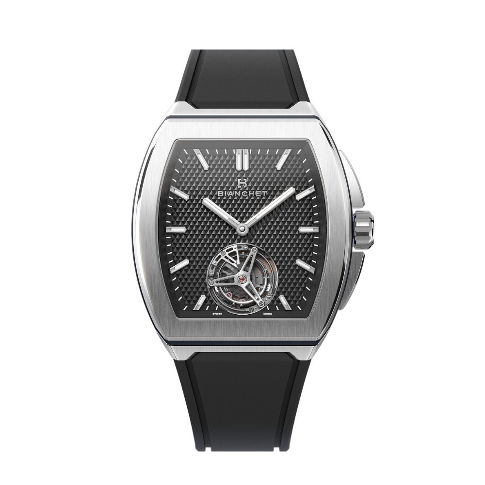 Bianchet B 1.618 Flying Tourbillon UltraFino Dial Titanium Black UFFTDLTNBK - 40 x 47.39mm