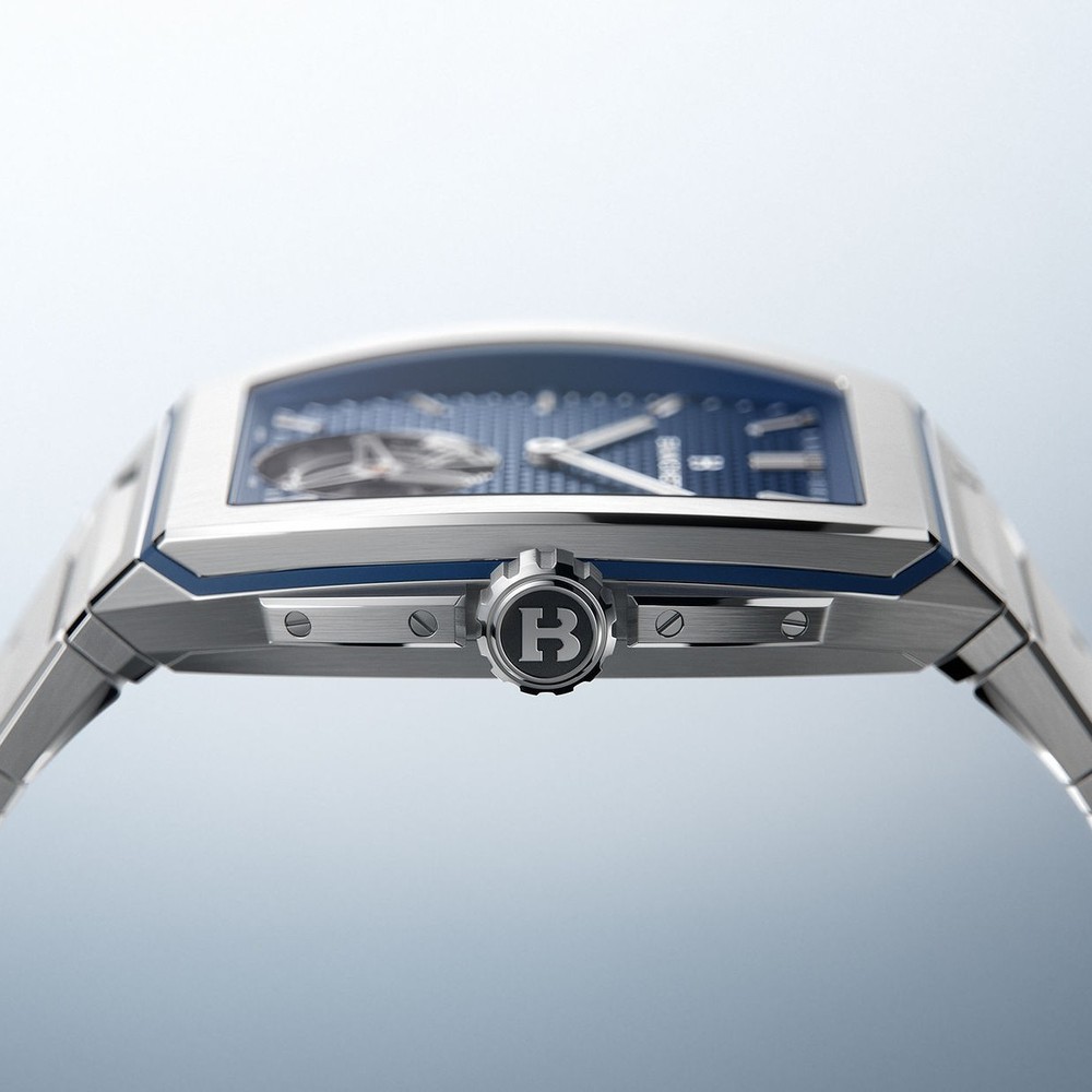 Bianchet B 1.618 Flying Tourbillon UltraFino Dial Titanium Blue UFFTDLTNBL - 40 x 47.39mm