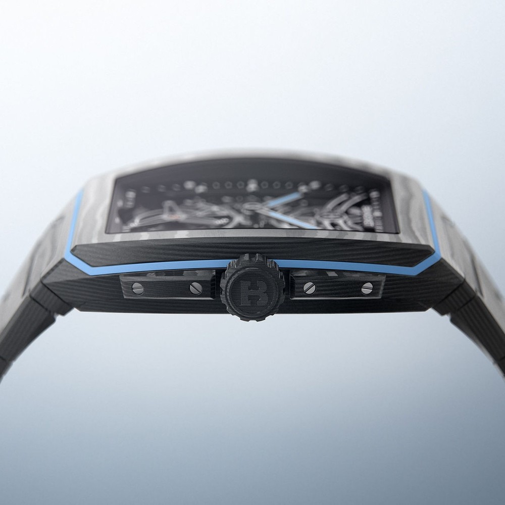 Bianchet B 1.618 Flying Tourbillon UltraFino Skeleton Carbon Sky Blue UFFTSKCBSB - 40 x 47.39mm