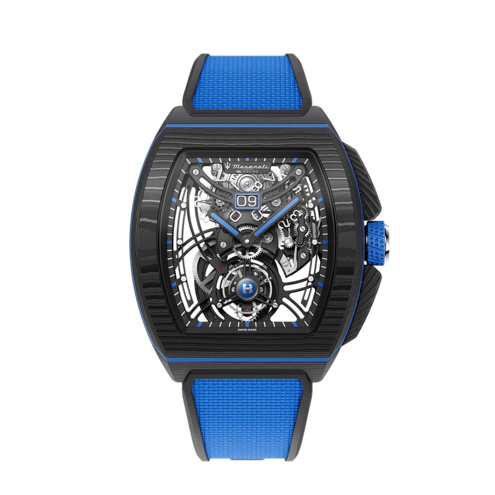 Bianchet B 1.618 Flying Tourbillon Grande Date MASERATI MSG Racing CBBFTMST4 - 43 x 51mm