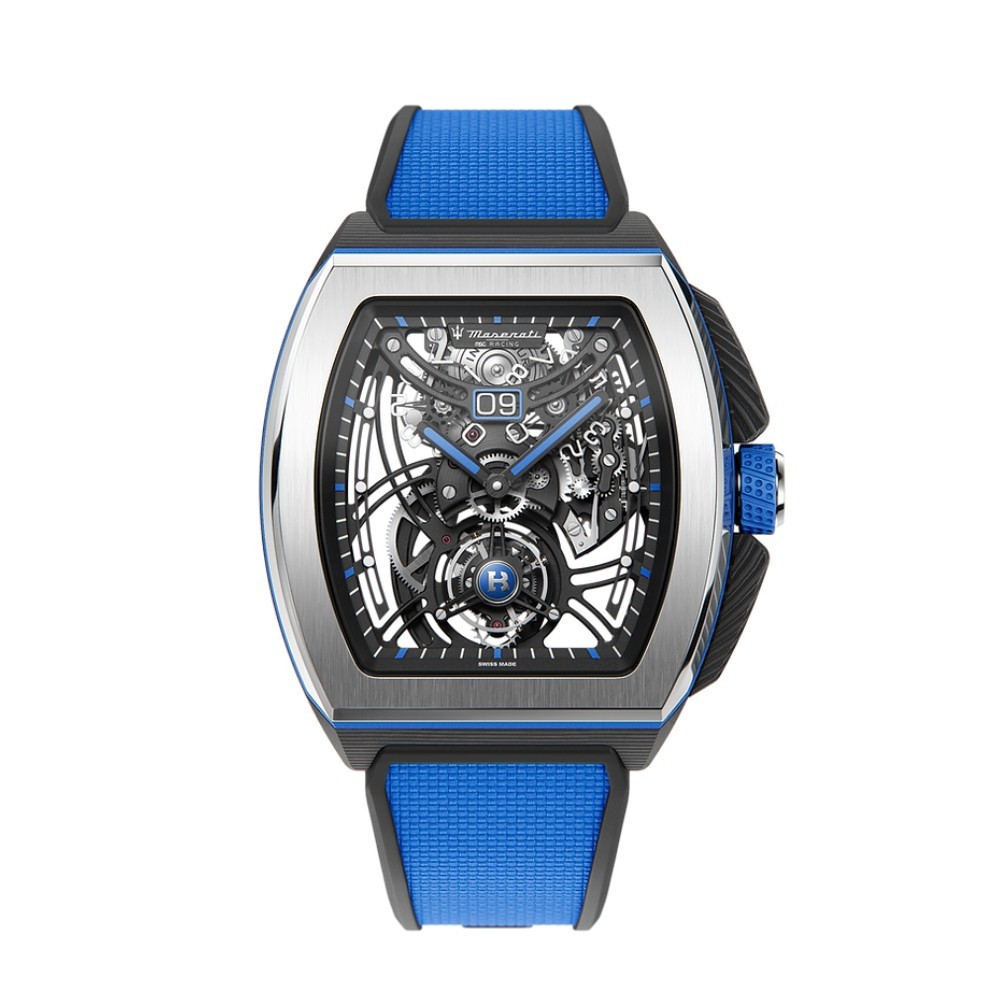 Bianchet B 1.618 Flying Tourbillon Grande Date MASERATI MSG Racing HBBFTMST4 - 43 x 51mm