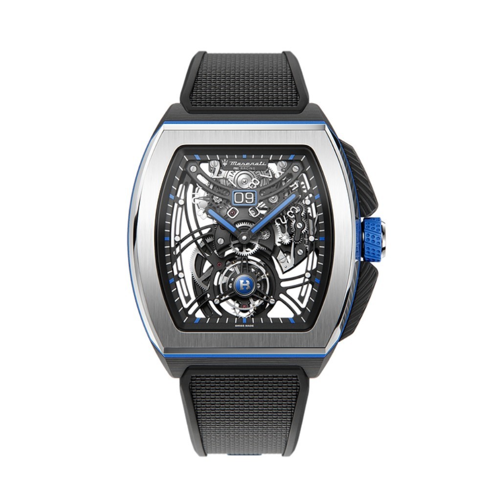 Bianchet B 1.618 Flying Tourbillon Grande Date MASERATI MSG Racing HBBFTMST4 - 43 x 51mm